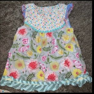 Matilda Jane Floral Sherbet Shabby Top